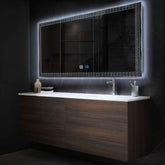 LED Spiegel Rechteckig | Touch-Schalter | Anti-Beschlag-Funktion | Kaltweißes Licht - Reyze Seria Official Model 5